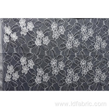 Nylon Polyester Flower Pattern Lace Fabric Design-A